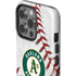 MLB Oakland Athletics Game Ball iPhone 15 Pro Impact Case